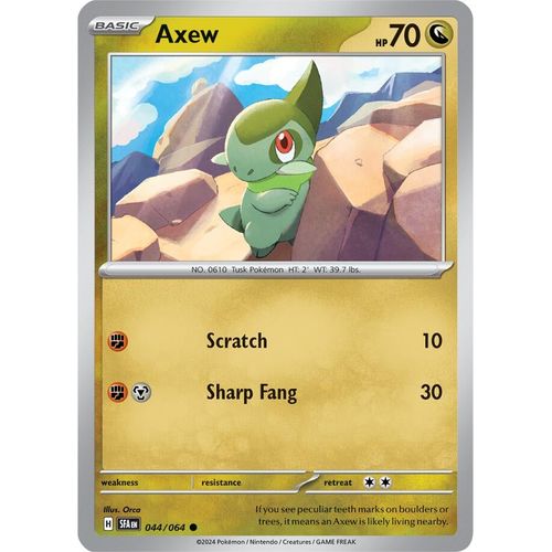 Axew (044/064) [SV: Shrouded Fable] - PokéBox Australia