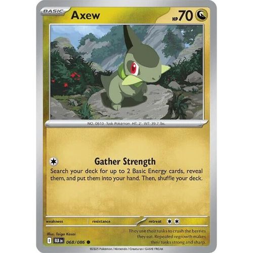 Axew (068/086) (SV: Black Bolt) - PokéBox Australia
