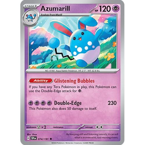 Azumarill (074/191) [SV08: Surging Sparks] - PokéBox Australia