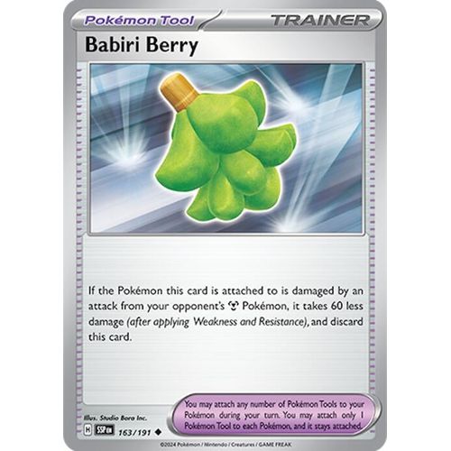 Babiri Berry (163/191) [SV08: Surging Sparks] - PokéBox Australia