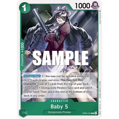 Baby 5 (034) (OP05 - 034) [Awakening of the New Era] - PokéBox Australia