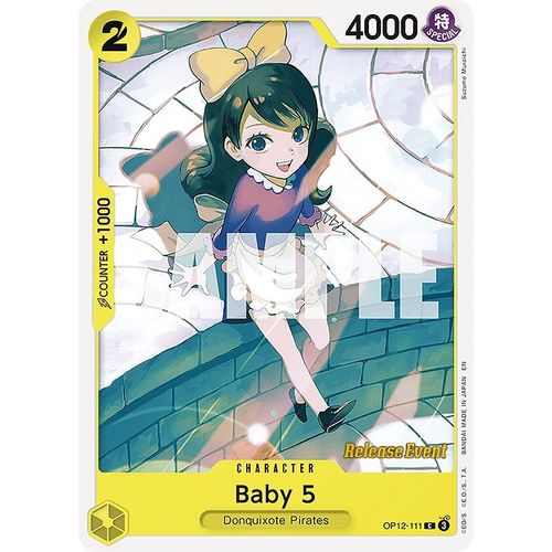 Baby 5 (111) (OP12 - 111) (Legacy of the Master Release Event Cards) - PokéBox Australia