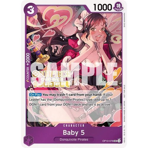 Baby 5 (Judge Pack Vol. 5) (OP10 - 076) (One Piece Promotion Cards) - PokéBox Australia