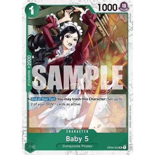 Baby 5 (OP04 - 032) (Jolly Roger Foil) (OP04 - 032) [Premium Booster - The Best - ] - PokéBox Australia