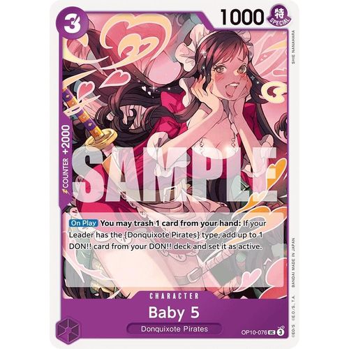 Baby 5 (OP10 - 076) [Royal Blood] - PokéBox Australia