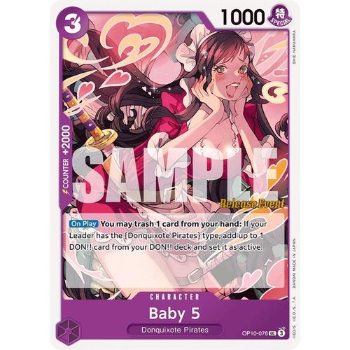 Baby 5 (OP10 - 076) [Royal Blood Release Event Cards] - PokéBox Australia