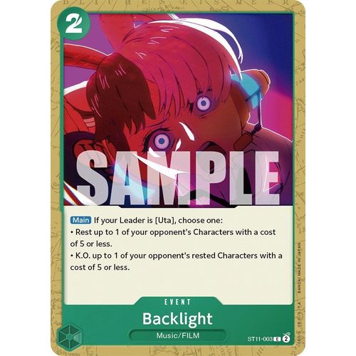 Backlight (ST11 - 003) [Starter Deck 11: Uta] - PokéBox Australia