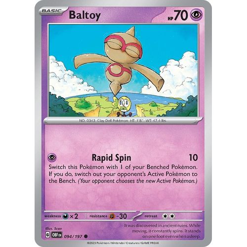Baltoy (094/197) [SV03: Obsidian Flames] - PokéBox Australia