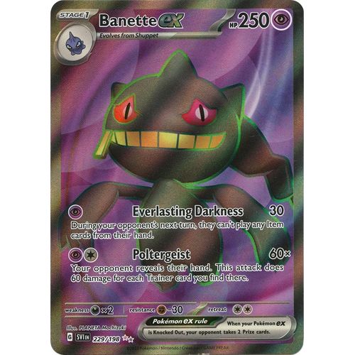 Banette ex (229/198) [SV01: Scarlet & Violet Base Set] - PokéBox Australia