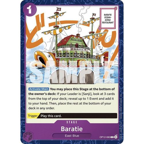 Baratie (OP12 - 080) (Legacy of the Master) - PokéBox Australia