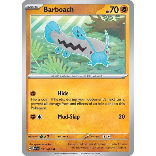Barboach (050/091) [SV: Paldean Fates] - PokéBox Australia