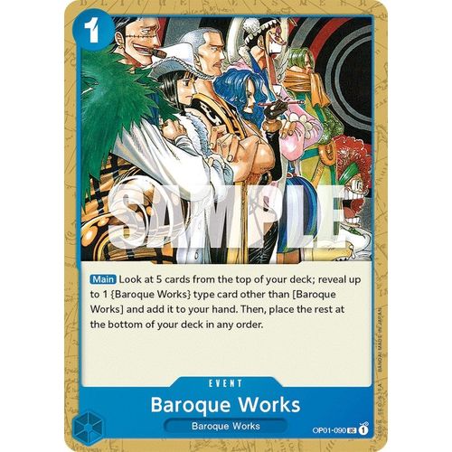 Baroque Works (OP01 - 090) [Romance Dawn] - PokéBox Australia