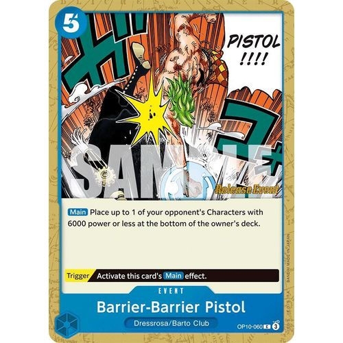 Barrier - Barrier Pistol (OP10 - 060) [Royal Blood Release Event Cards] - PokéBox Australia