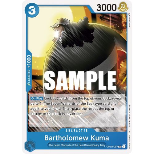 Bartholomew Kuma (OP02 - 057) [Paramount War] - PokéBox Australia