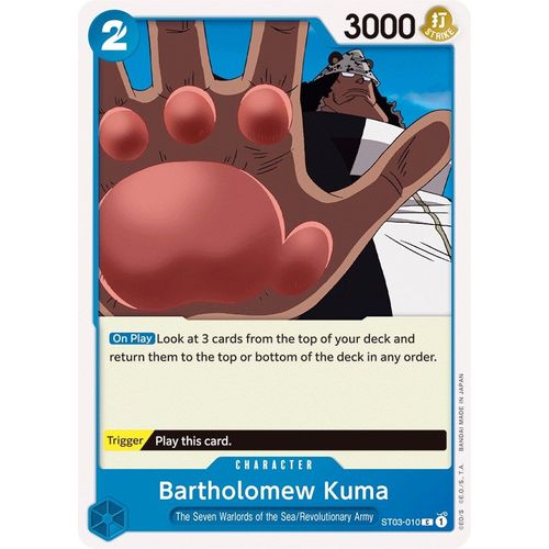 Bartholomew Kuma (ST03 - 010) [Starter Deck 3: The Seven Warlords of The Sea] - PokéBox Australia