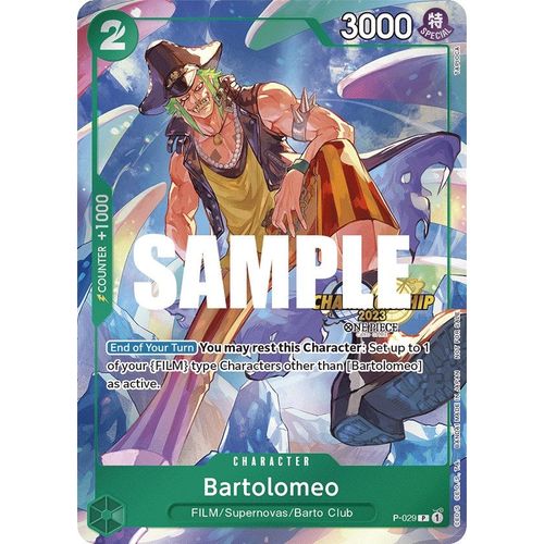 Bartolomeo (CS 2023 Event Pack) (P - 029) [One Piece Promotion Cards] - PokéBox Australia