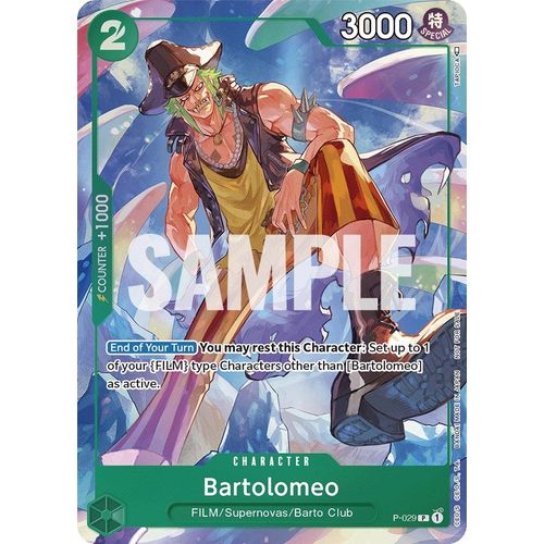 Bartolomeo (Event Pack Vol. 1) (P - 029) [One Piece Promotion Cards] - PokéBox Australia