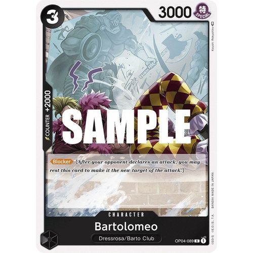 Bartolomeo (OP04 - 089) [Kingdoms of Intrigue] - PokéBox Australia