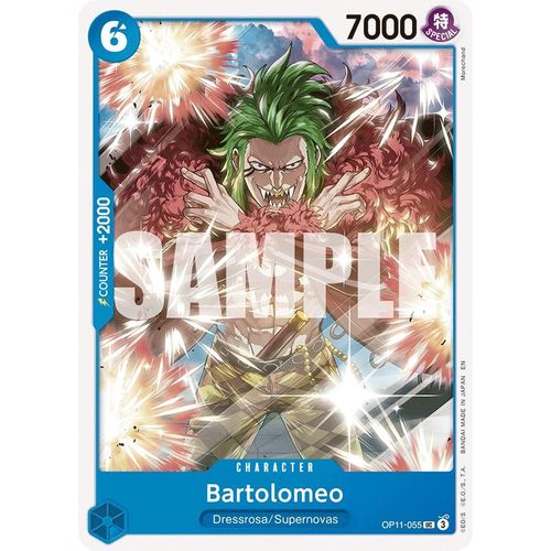 Bartolomeo (OP11 - 055) [A Fist of Divine Speed] - PokéBox Australia