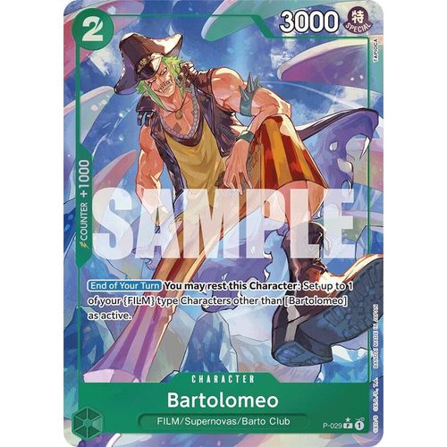 Bartolomeo (P - 029) (Full Art) (P - 029) [Premium Booster - The Best - ] - PokéBox Australia