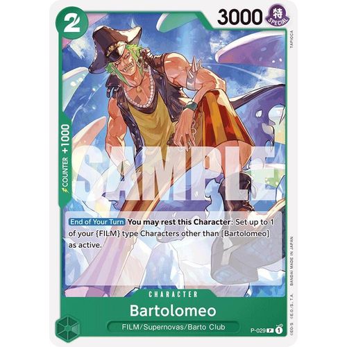 Bartolomeo (P - 029) (Reprint) (P - 029) [Premium Booster - The Best - ] - PokéBox Australia