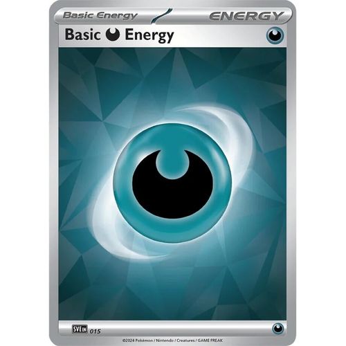 Basic Darkness Energy - 015 (015) [SVE: Scarlet & Violet Energies] - PokéBox Australia