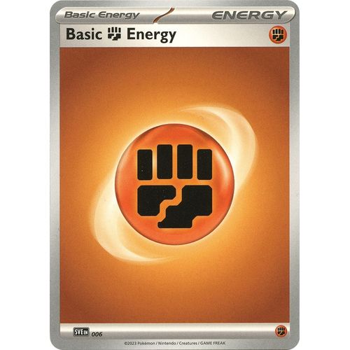 Basic Fighting Energy (006) [SV01: Scarlet & Violet Base Set] - PokéBox Australia