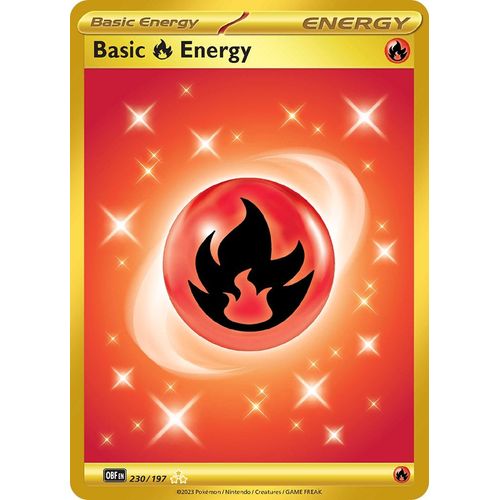 Basic Fire Energy (230/197) [SV03: Obsidian Flames] - PokéBox Australia