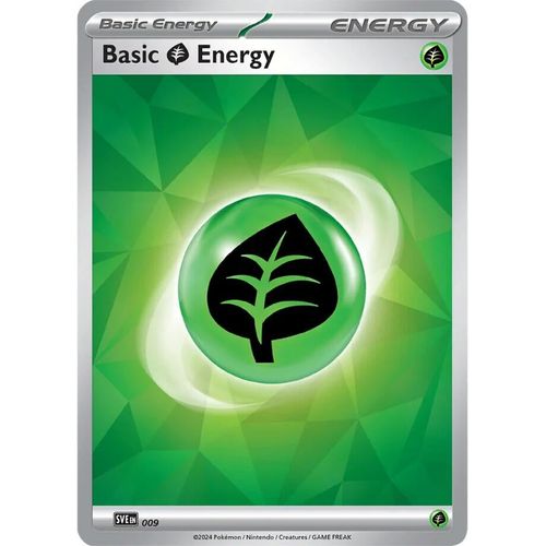 Basic Grass Energy - 009 (009) [SVE: Scarlet & Violet Energies] - PokéBox Australia