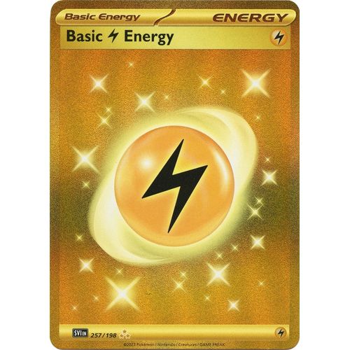 Basic Lightning Energy (257/198) [SV01: Scarlet & Violet Base Set] - PokéBox Australia