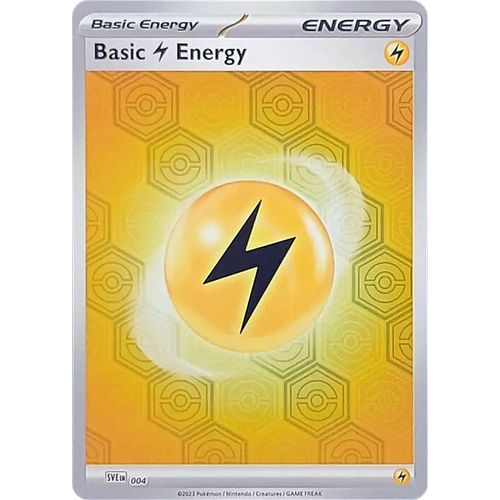 Basic Lightning Energy (4) [SV: Shrouded Fable] - PokéBox Australia