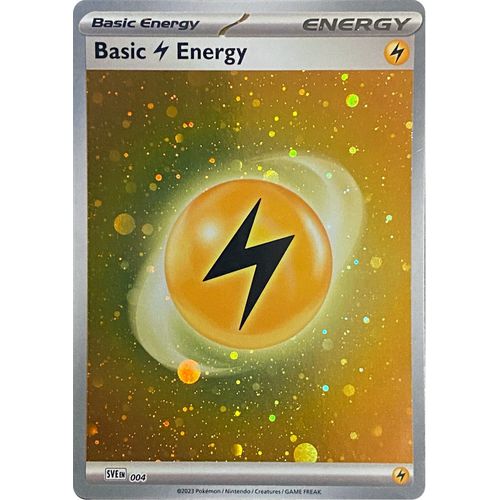 Basic Lightning Energy (Cosmos Holo) (004) [SV01: Scarlet & Violet Base Set] - PokéBox Australia