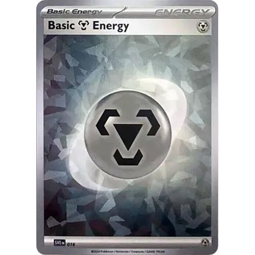 Basic Metal Energy (Cracked Ice Holo) (016) [SVE: Scarlet & Violet Energies] - PokéBox Australia