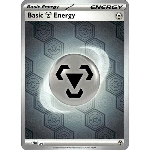 Basic Metal Energy (Reverse Holofoil) (8) [SV: Shrouded Fable] - PokéBox Australia