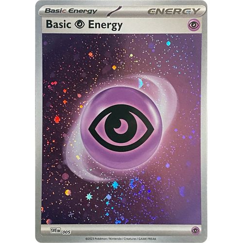 Basic Psychic Energy (Cosmos Holo) (005) [SV01: Scarlet & Violet Base Set] - PokéBox Australia
