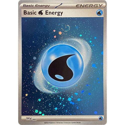 Basic Water Energy (Cosmos Holo) (003) [SV01: Scarlet & Violet Base Set] - PokéBox Australia