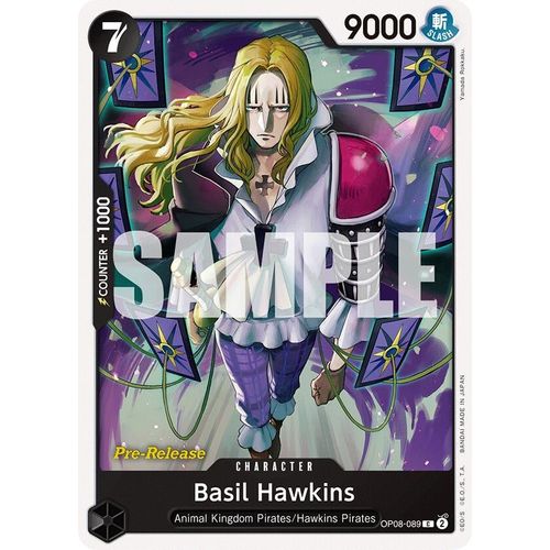 Basil Hawkins (OP08 - 089) [Two Legends Pre - Release Cards] - PokéBox Australia