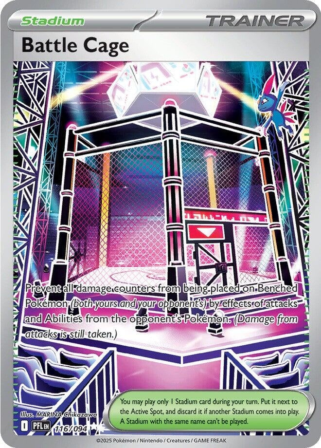 Battle Cage (116/094) (ME02: Phantasmal Flames) - PokéBox Australia