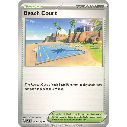 Beach Court (167/198) [SV01: Scarlet & Violet Base Set] - PokéBox Australia