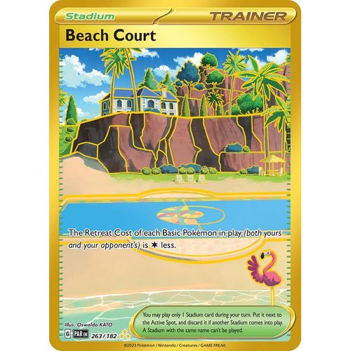 Beach Court (263/182) [SV04: Paradox Rift] - PokéBox Australia