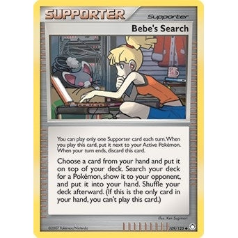 Bebe's Search - 109/123 (Cosmos Holofoil) (109/123) (Miscellaneous Cards & Products) - PokéBox Australia