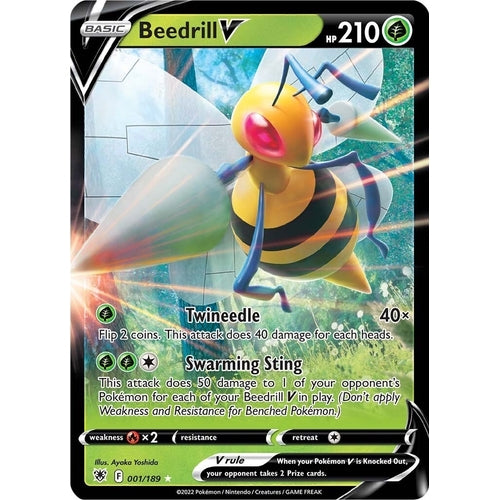 Beedrill V (001/189) (SWSH10: Astral Radiance) - PokéBox Australia