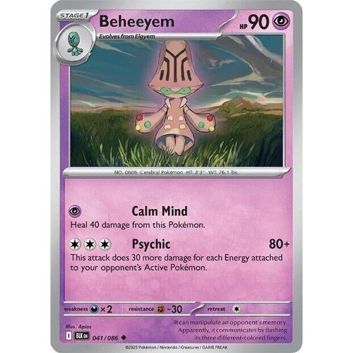 Beheeyem (041/086) (SV: Black Bolt) - PokéBox Australia