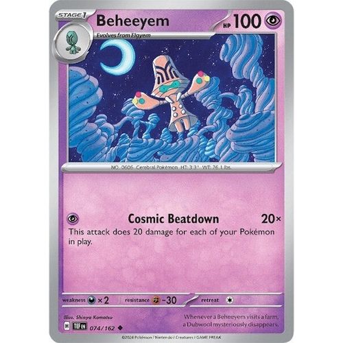 Beheeyem (074/162) [SV05: Temporal Forces] - PokéBox Australia