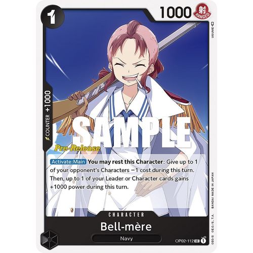 Bell - mere (OP02 - 112) [Paramount War Pre - Release Cards] - PokéBox Australia