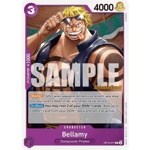 Bellamy (OP10 - 077) [Royal Blood Release Event Cards] - PokéBox Australia