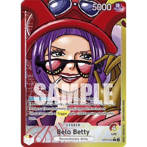 Belo Betty (002) (Alternate Art) (OP05 - 002) [Awakening of the New Era] - PokéBox Australia