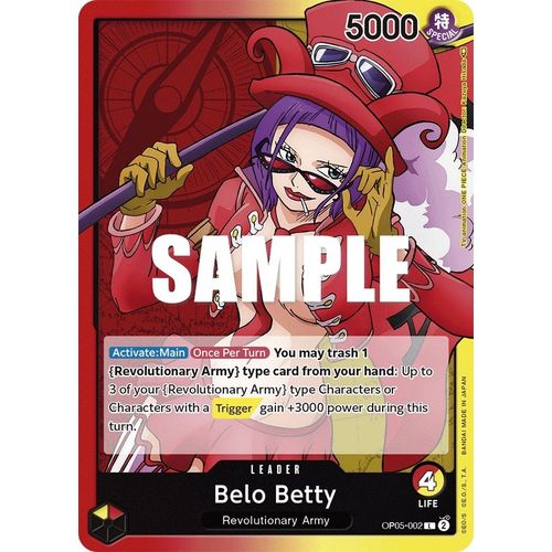 Belo Betty (002) (OP05 - 002) [Awakening of the New Era] - PokéBox Australia