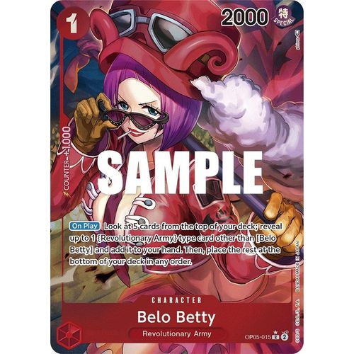 Belo Betty (015) (Alternate Art) (OP05 - 015) [Awakening of the New Era] - PokéBox Australia