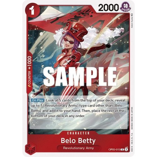 Belo Betty (015) (OP05 - 015) [Awakening of the New Era] - PokéBox Australia
